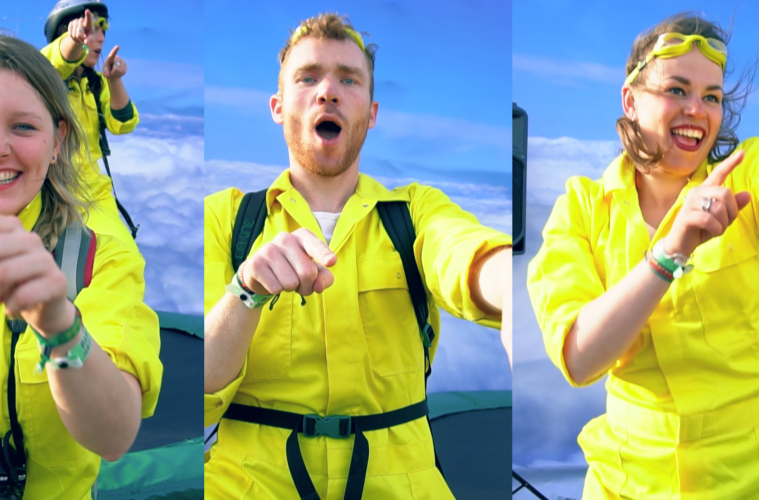 Signature dance moves you might recognize @ Paaspop festival Rockstone Sessions